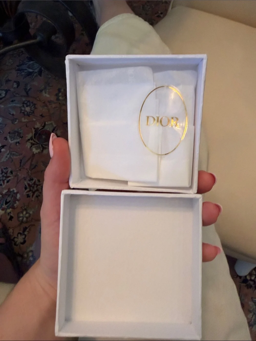 Dior jewelry bag